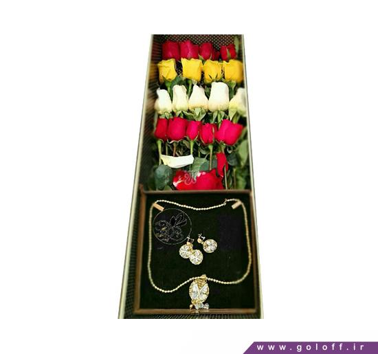 فروش جعبه گل - جعبه گل ژانیتا - Zhanita | گل آف